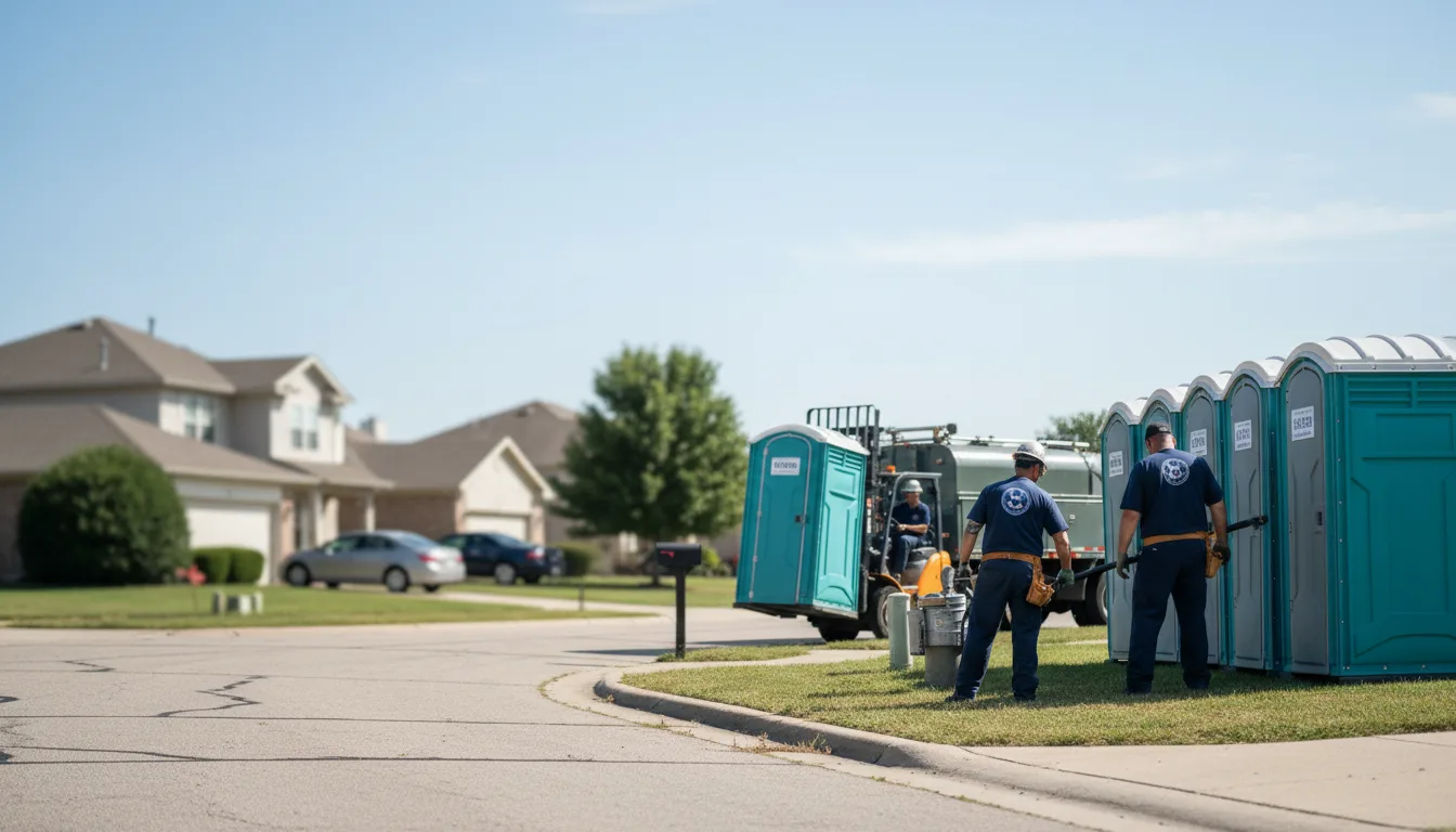 Porta Potty Rental in West Unity, OH near me